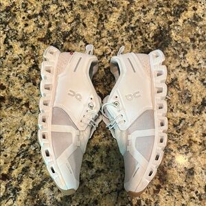 Sold on Mercari On Cloud 5 Running White Sneakers